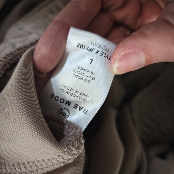 Rae Mode Blush Zip Front Lounge Romper Sleeveless Soft One Piece - Picture 8 of 8